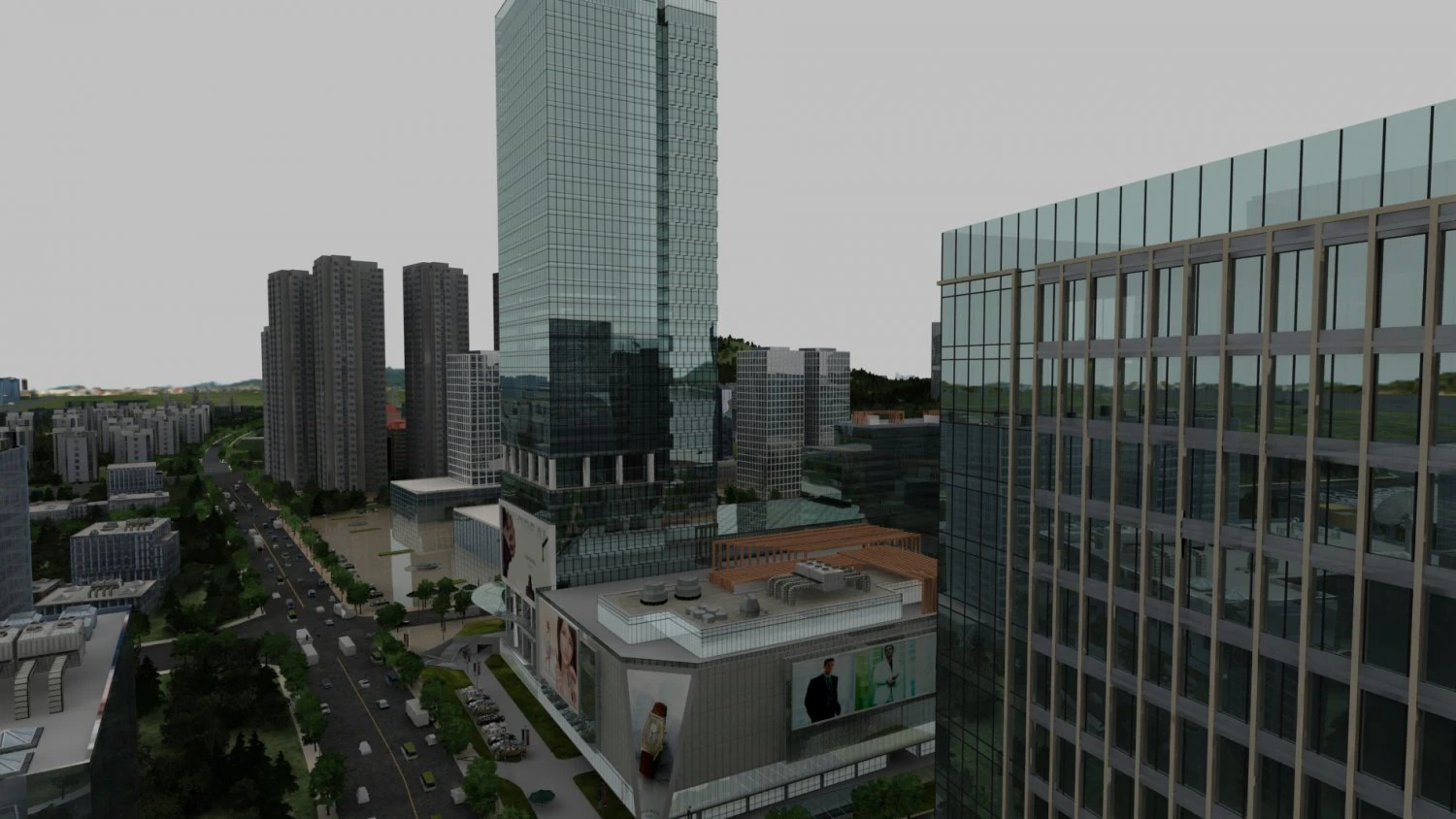 budowa miasta Model 3D .c4d .max .obj .3ds .fbx .stl .blend 