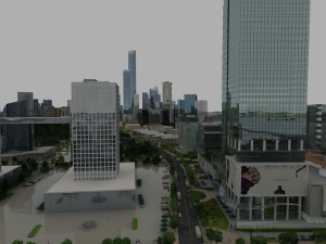 city building 3D-Modell