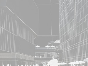 commercial street 3D 모델