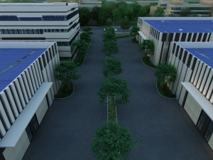 city building Modello 3D