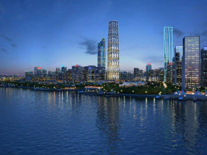 शहर की इमारत 3D मॉडल