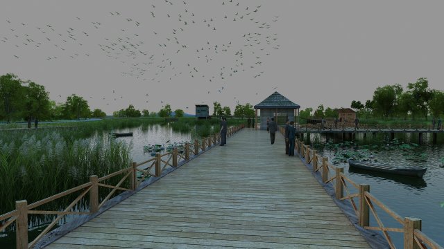 wetlands 3D Model .c4d .max .obj .3ds .fbx .stl .blend 
