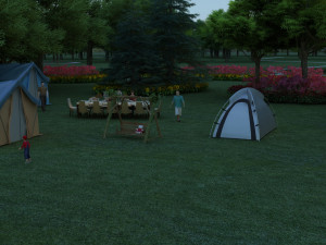 camping 3D Model