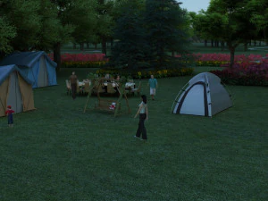camping 3D Model