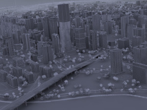 city building Model 3D