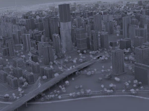 city building 3D Model
