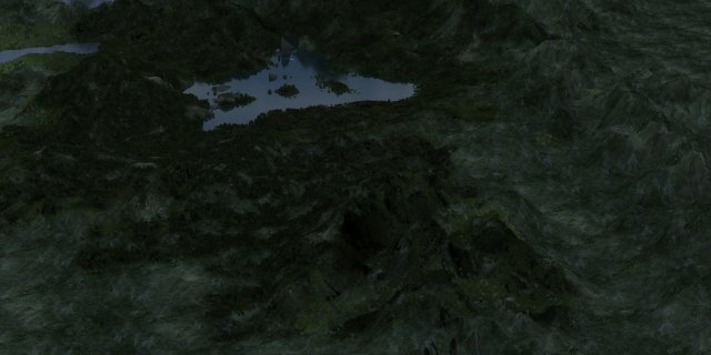 mountain 3D 模型 .c4d .max .obj .3ds .fbx .stl .blend 