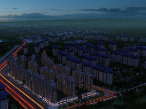 commercial street Model 3D