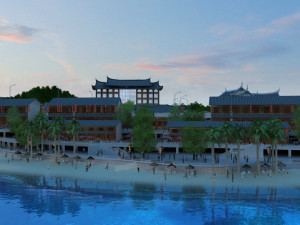 ancient architecture 3Dモデル