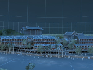 ancient architecture 3Dモデル