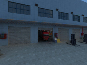 logistics 3D Model