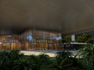hotel building 3D Model