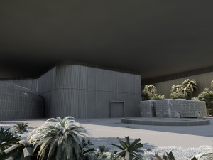 hotel building 3D Modell