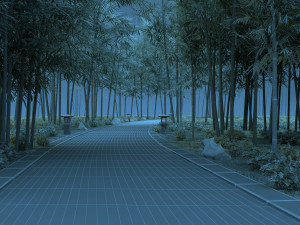 bamboo forest 3D Model