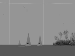 island 3D Model