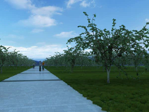 mulberry park 3D Model