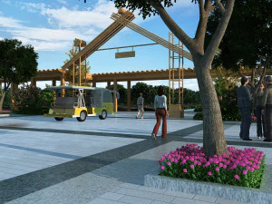 mulberry park 3D Model