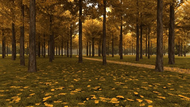 forest 3D-Modell .c4d .max .obj .3ds .fbx .stl .blend 