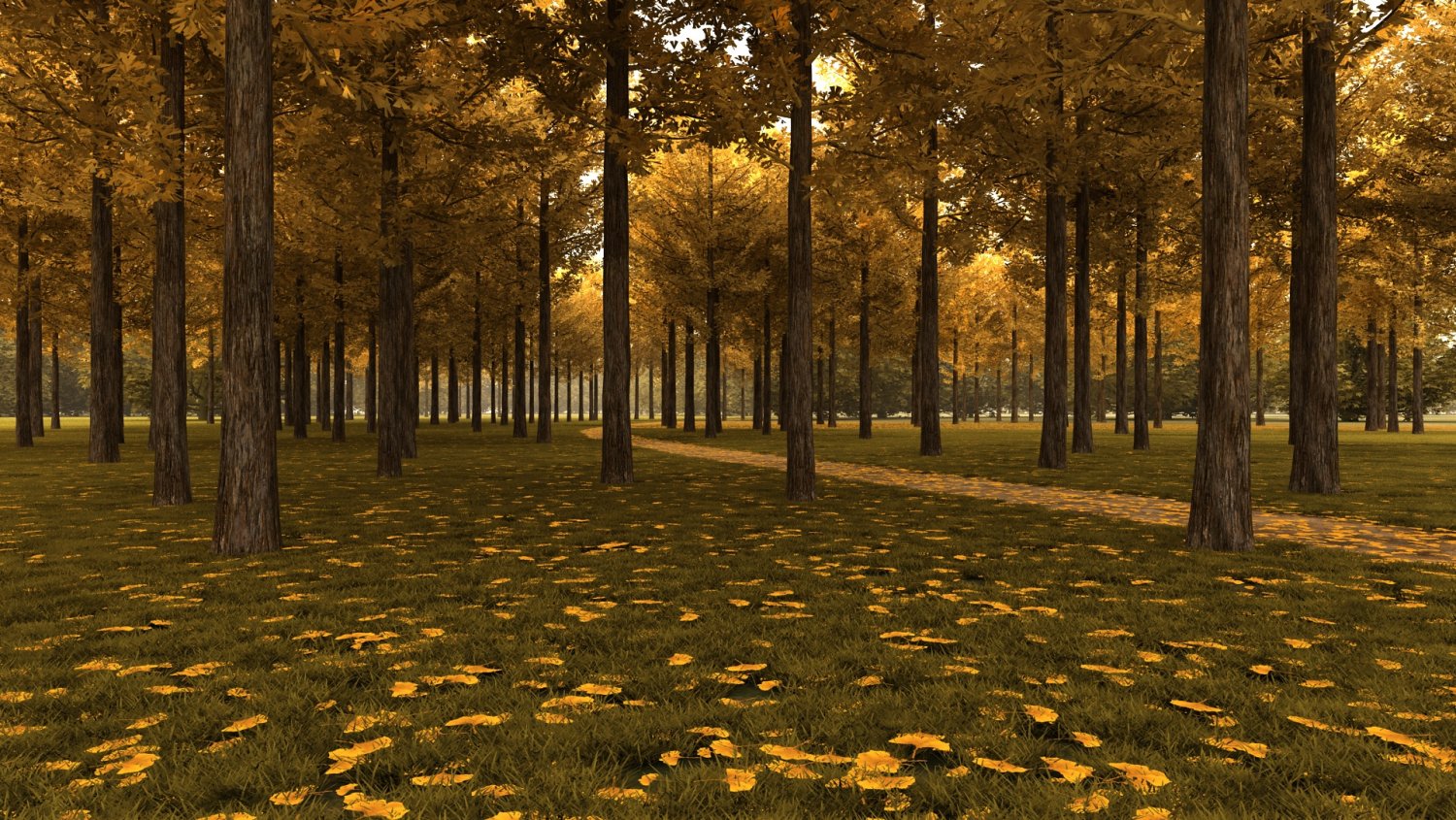 Forest 3ds max