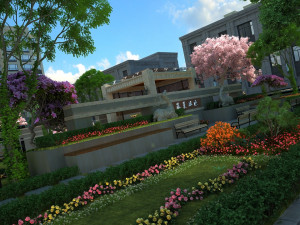 city building 3D मॉडल