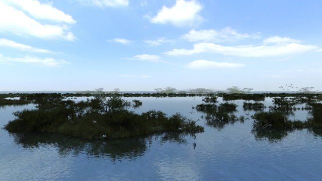 wetlands Modelo 3D .c4d .max .obj .3ds .fbx .stl .blend 