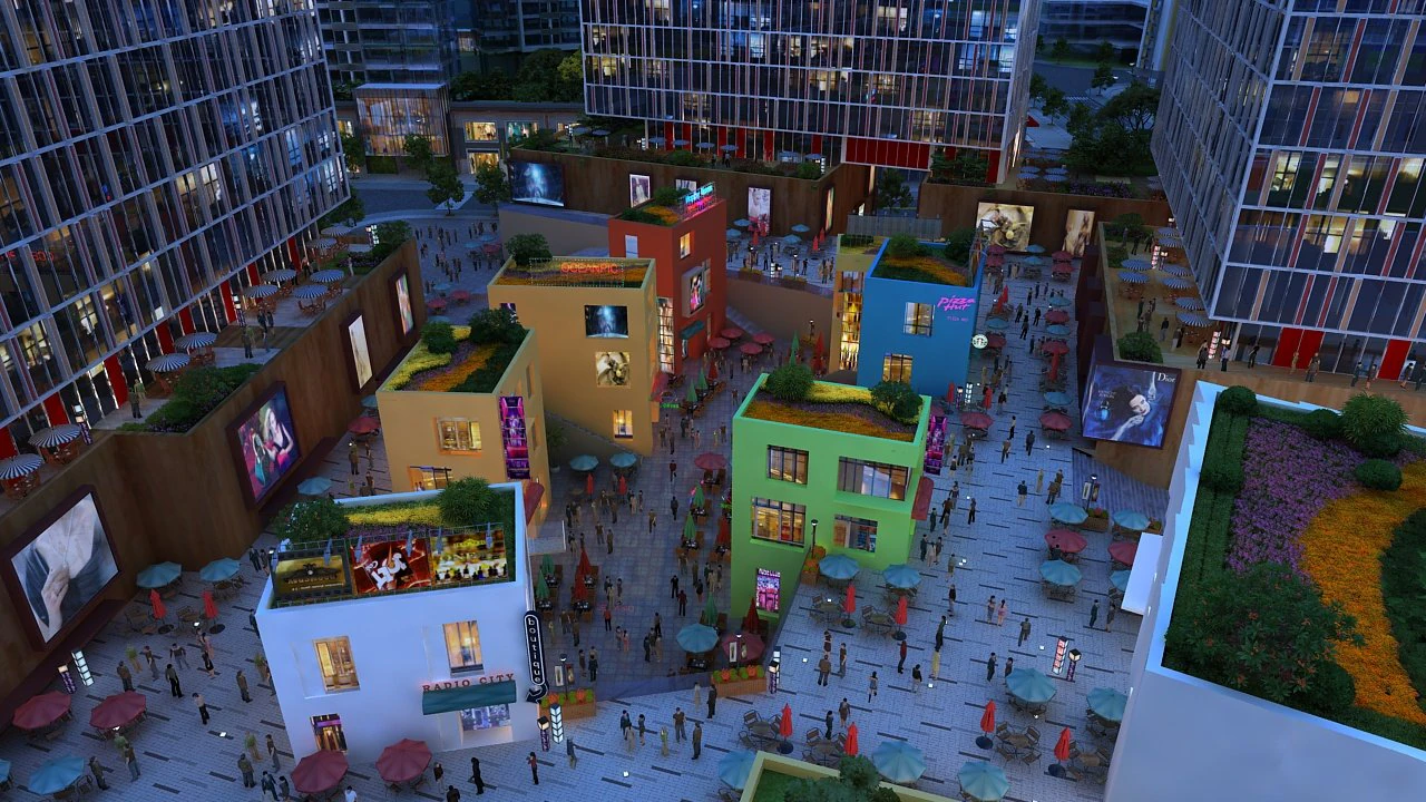 city building 3D Model .c4d .max .obj .3ds .fbx .stl .blend
