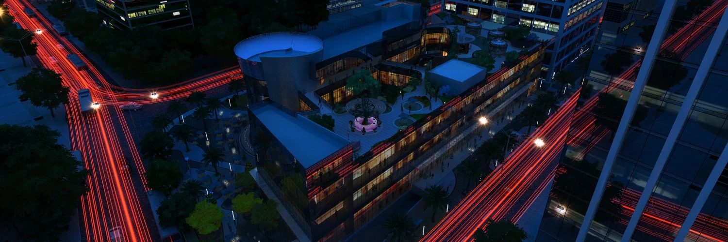 city building 3D Model .c4d .max .obj .3ds .fbx .stl .blend
