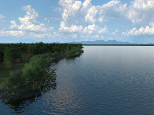 wetlands 3Dモデル