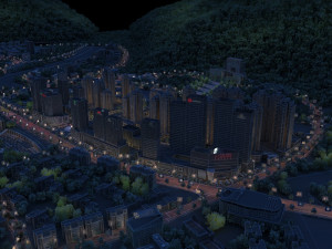 city building 3D मॉडल