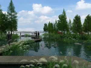 wetlands 3D Model