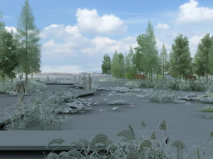 wetlands 3D Model