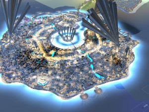 city building 3D-Modell