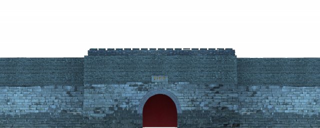 zhonghua gate Modello 3D .c4d .max .obj .3ds .fbx .stl .blend 