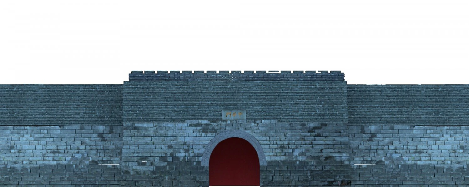 zhonghua gate 3D Model .c4d .max .obj .3ds .fbx .stl .blend 