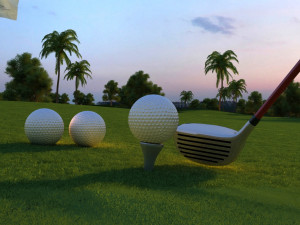 golf 3D Model