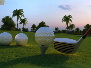 golf 3D Model
