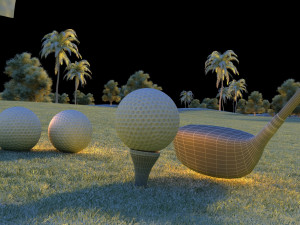 golf 3D Model