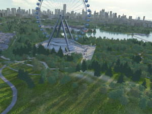 city building 3D मॉडल