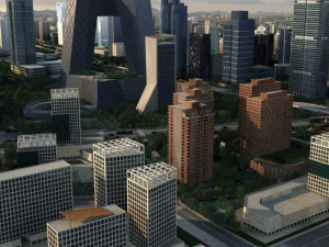 city building 3D Model