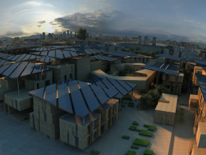 city building 3D मॉडल