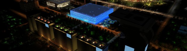 city building 3D Model .c4d .max .obj .3ds .fbx .stl .blend 