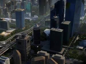 city building 3D Model