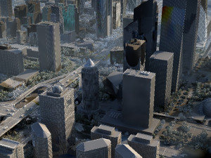 city building Model 3D