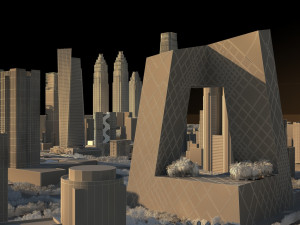 city building 3D Model