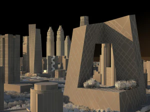 city building 3D Model