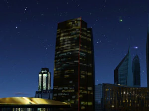 도시 건물 3D 모델