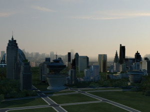 city building Modello 3D