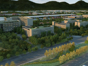 city building Modèle 3D