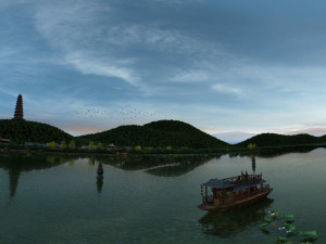 west lake 3D Model