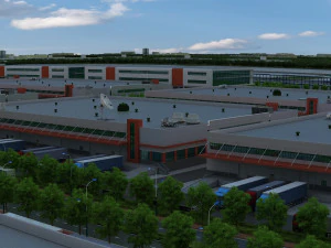 logistics 3D Model